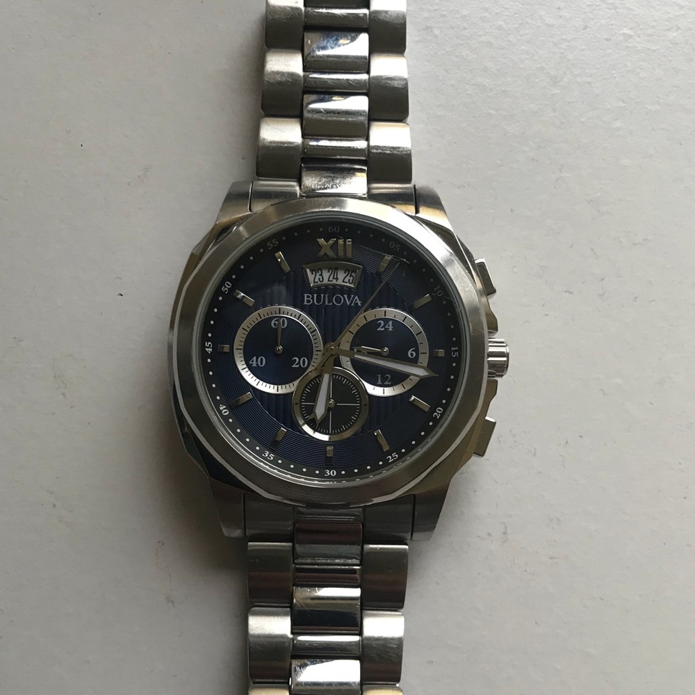 Bulova Chronograph Watch Gem